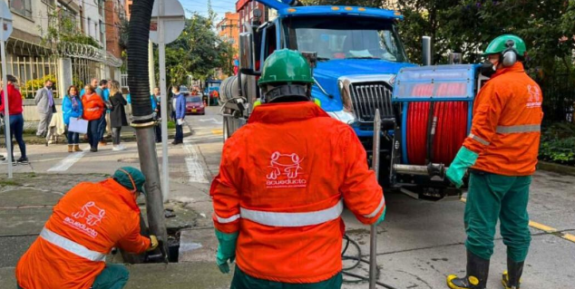 Corte de agua en Bogotá