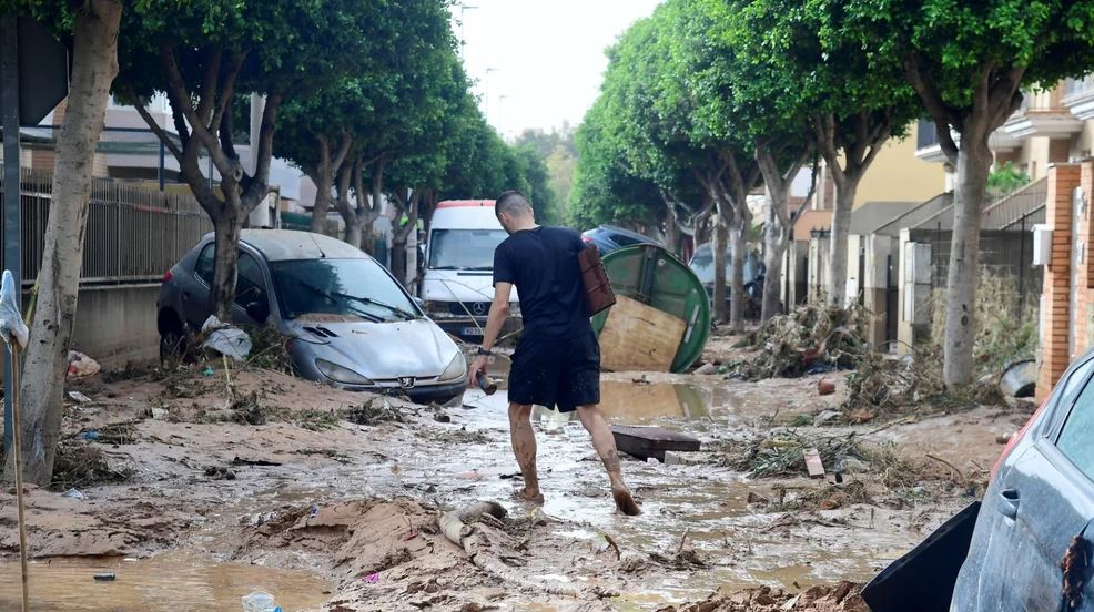 Dana en España deja inundaciones