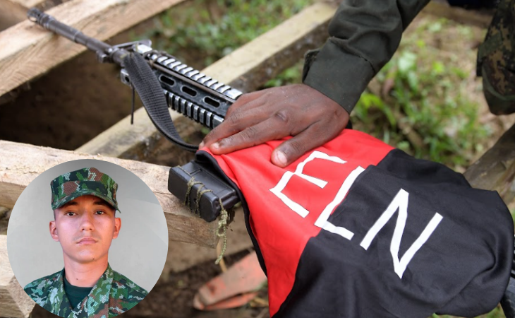 Soldado secuestrado por el Eln 