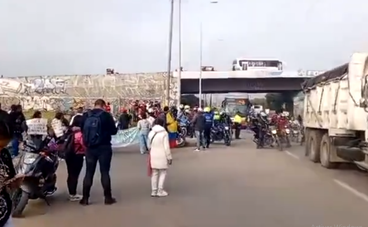 Manifestaciones en Soacha 