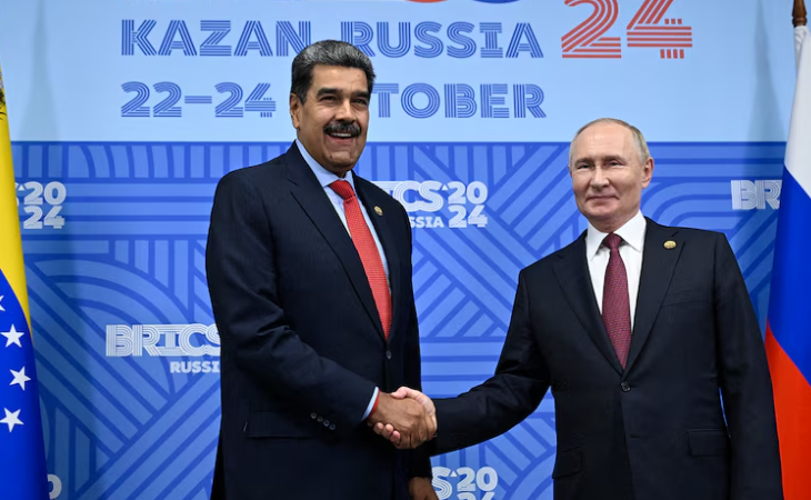 Nicolás Maduro y Vladimir Putin 