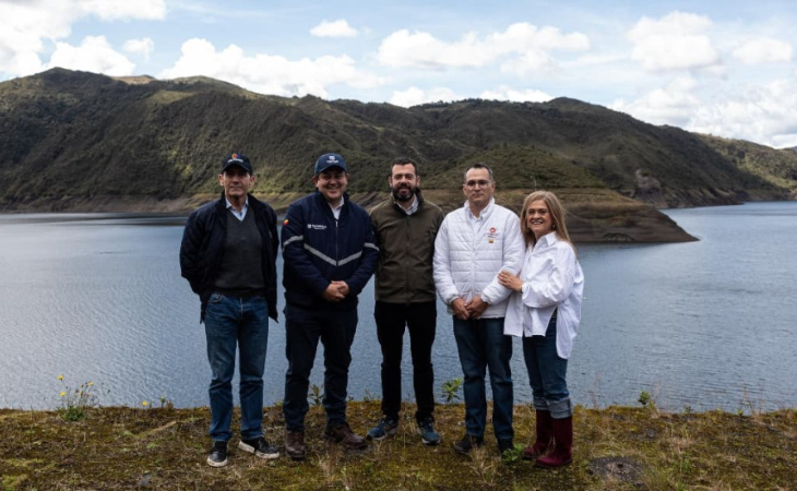 Galán visita Sistema Chingaza