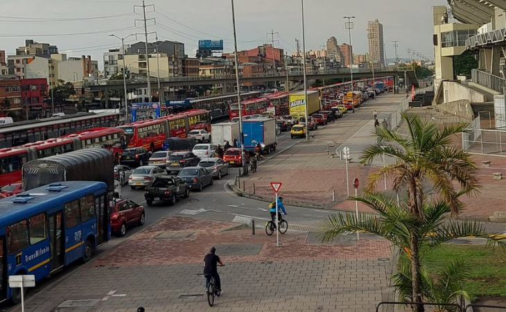 Manifestaciones en Bogotá