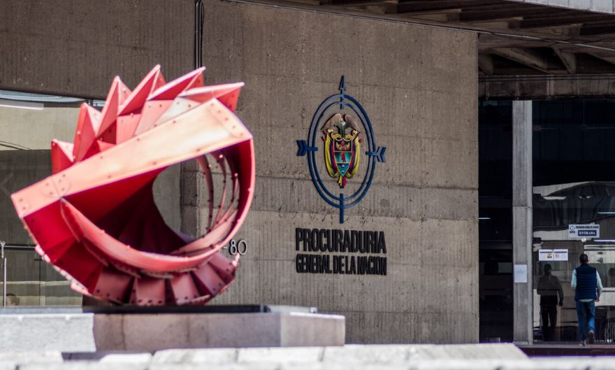 Fachada de la Procuraduría 