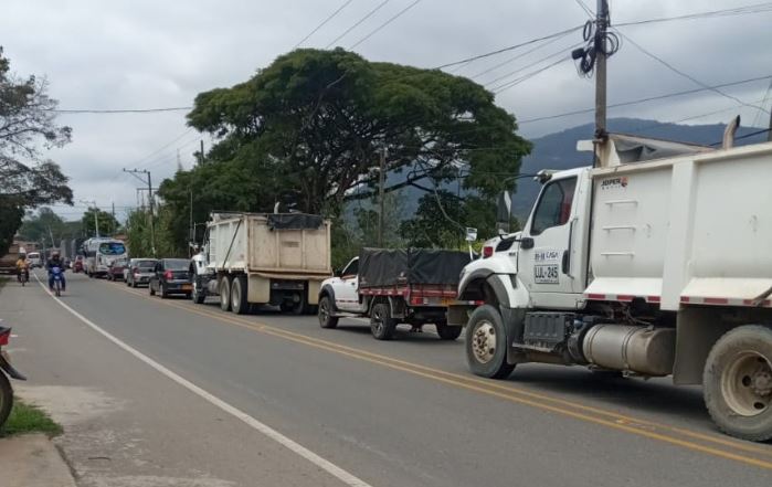 Cierre en vía Mondomo, Santander de Quilichao