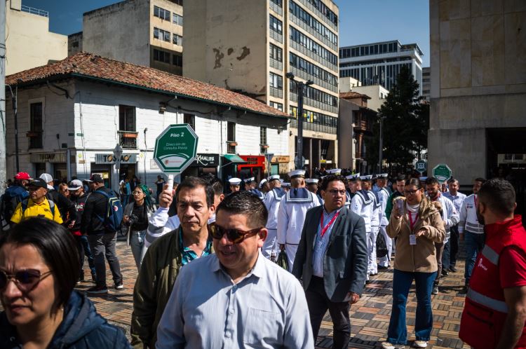 Simulacro en Bogotá 