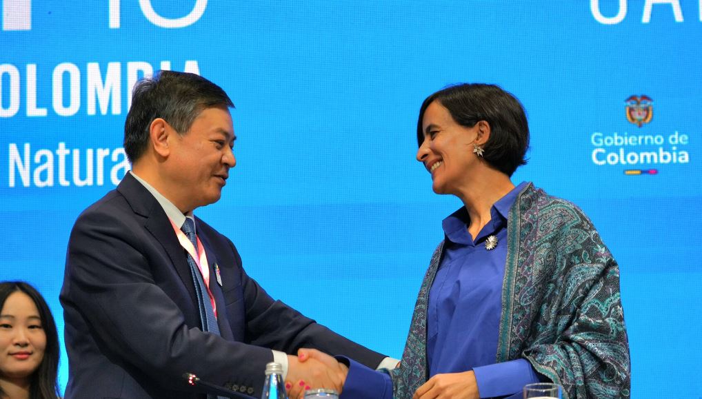 Susana Muhamad recibe presidencia de la Cop16