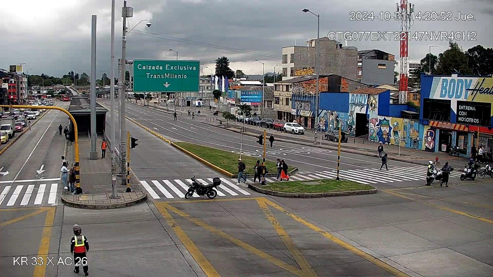 Bloqueos en la Calle 26