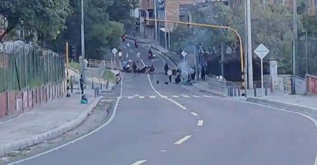 Bloqueos en Bogotá