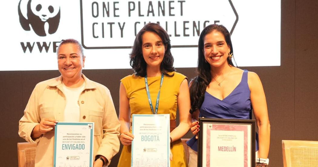 WWF entregó premio a Bogotá