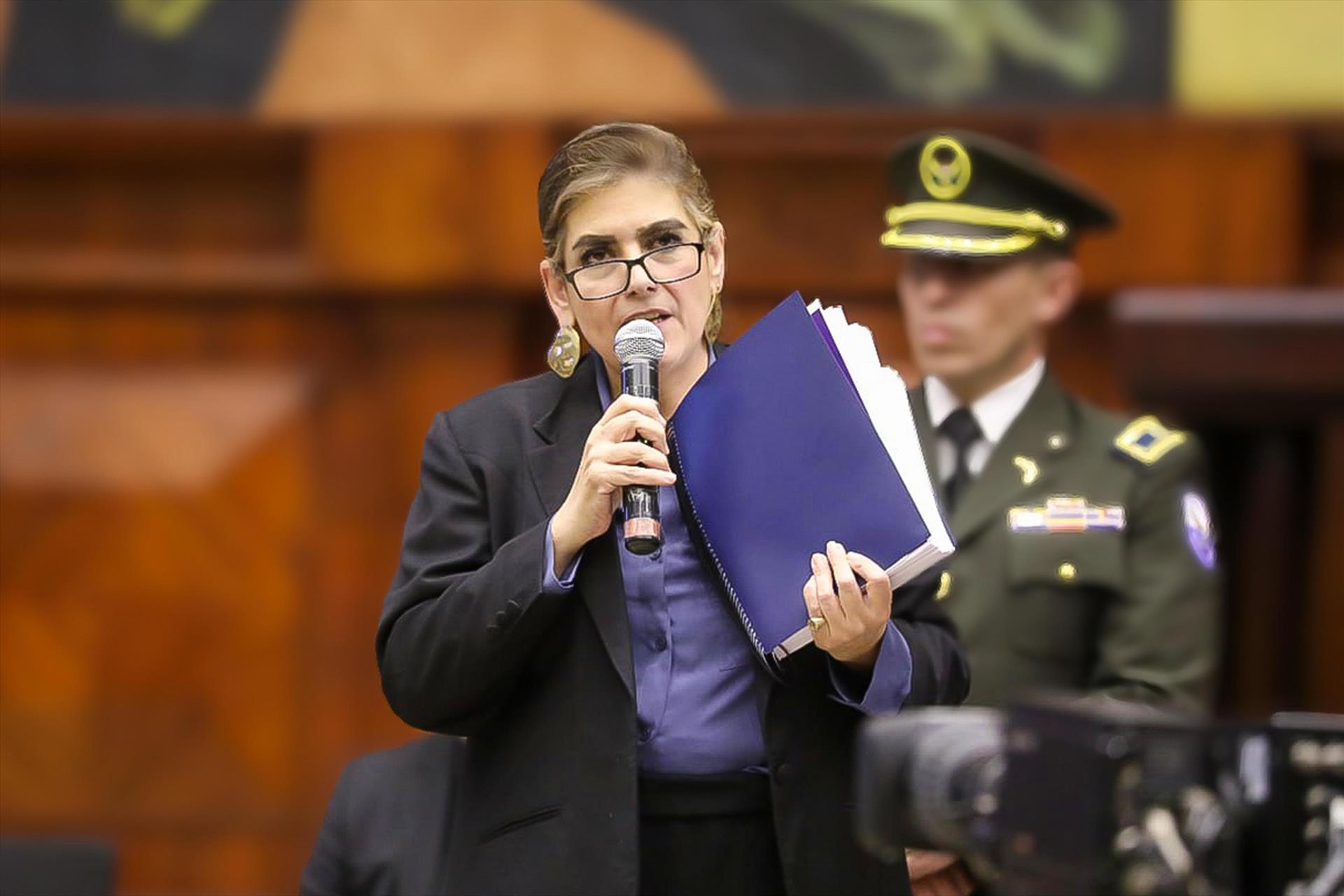 Ministra del Interior de Ecuador