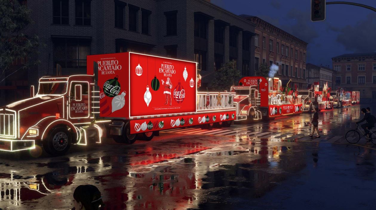 Regresa el icónico tour de Caravanas móviles de Coca-Cola esta Navidad