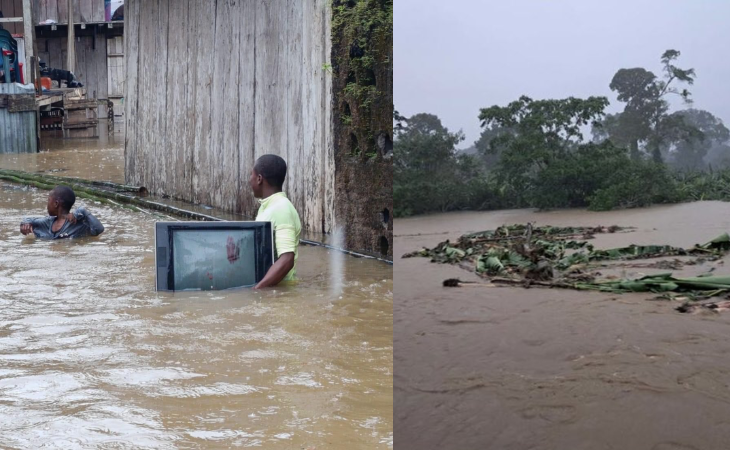 Inundaciones en el Chocó