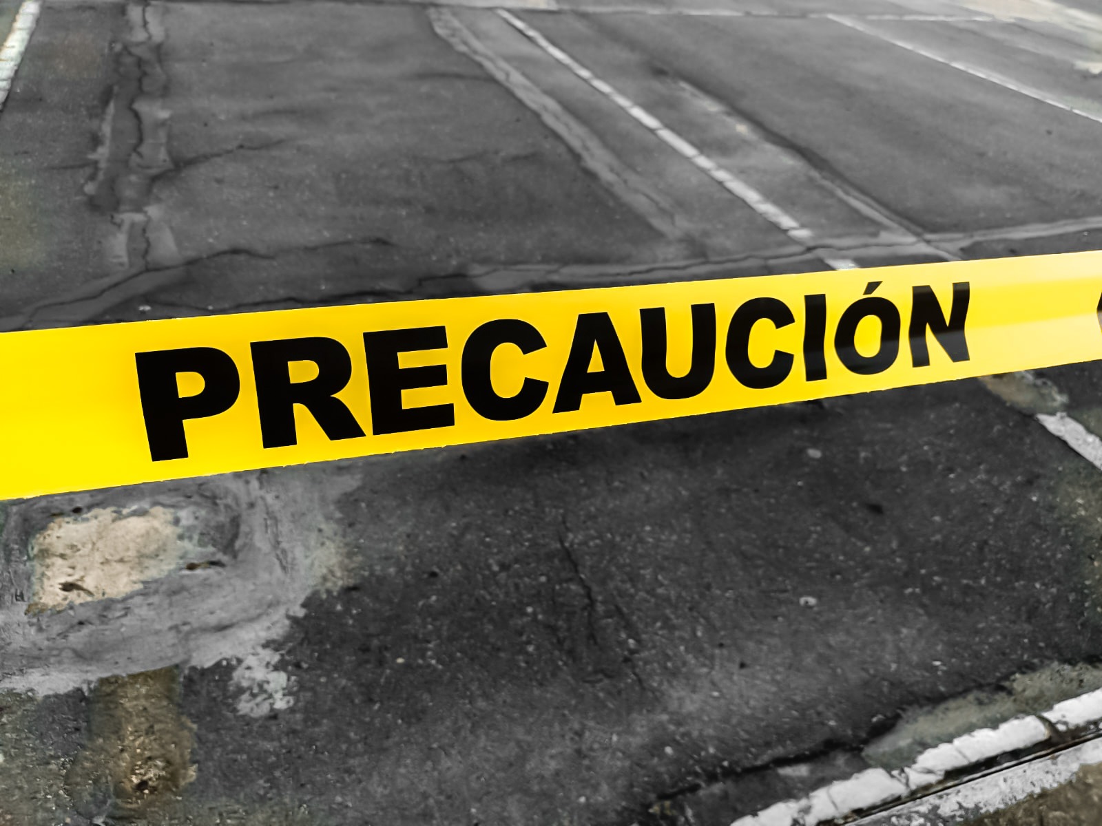 Cinta de precaución