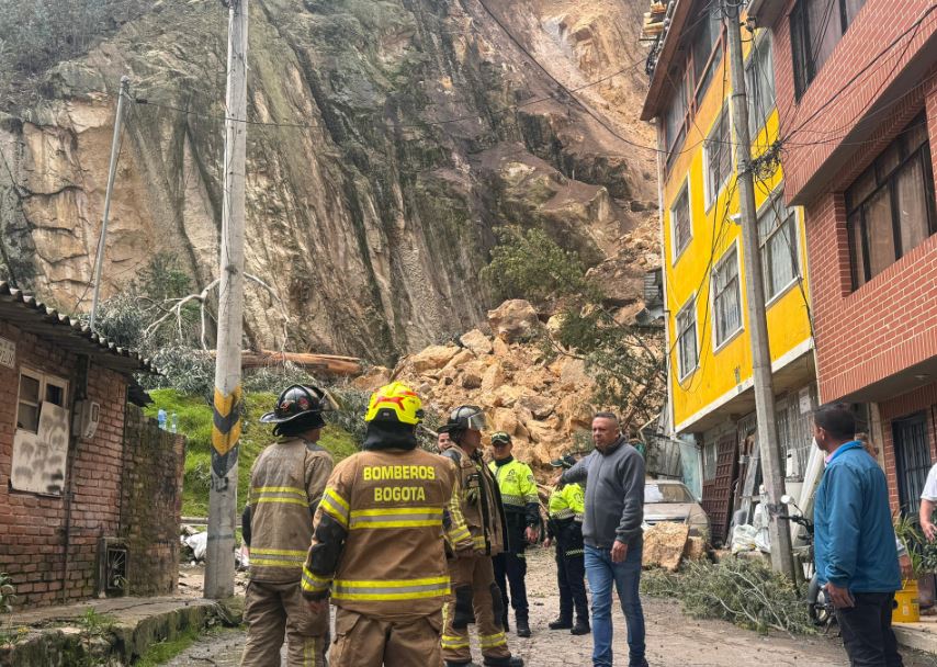 Derrumbe en Usaquén 