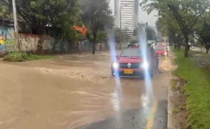 Encharcamiento en Bogotá 