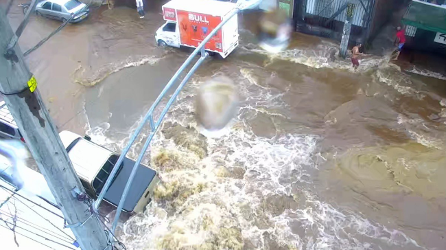 Inundación en Medellín