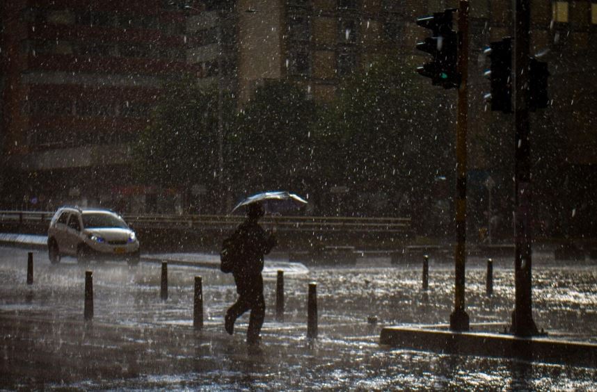 Lluvias en Bogotá 