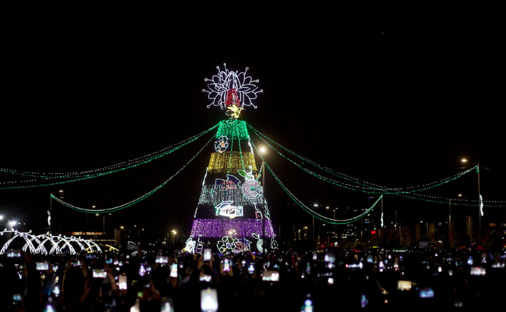 Luces navideñas 2024