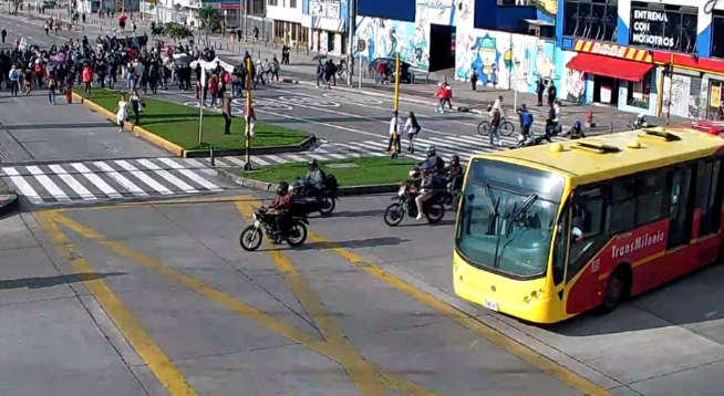 Manifestaciones en Bogotá