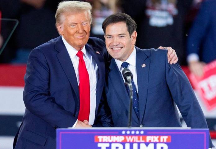 Marco Rubio y Trump