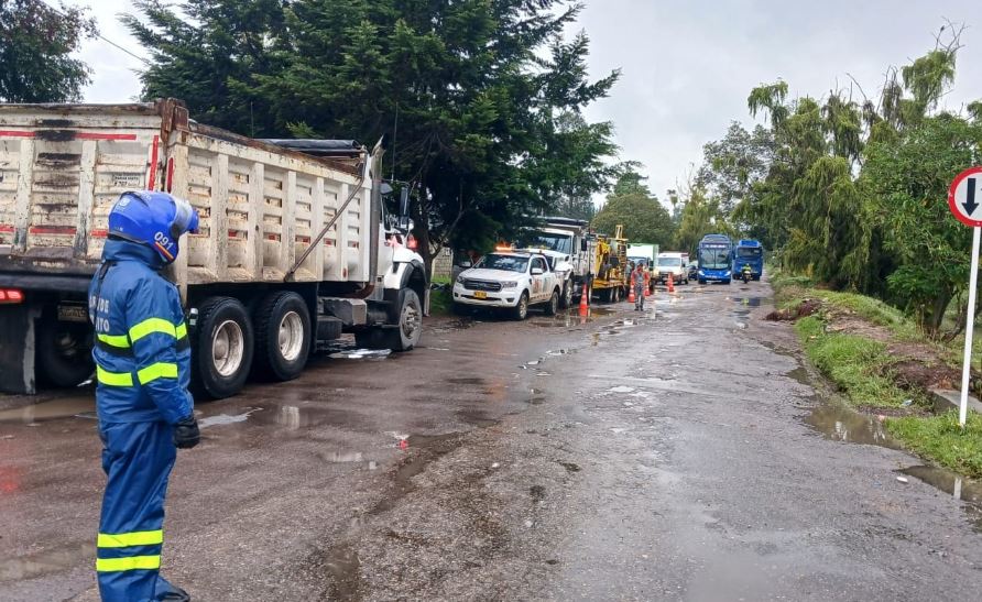 Lluvias en Bogota