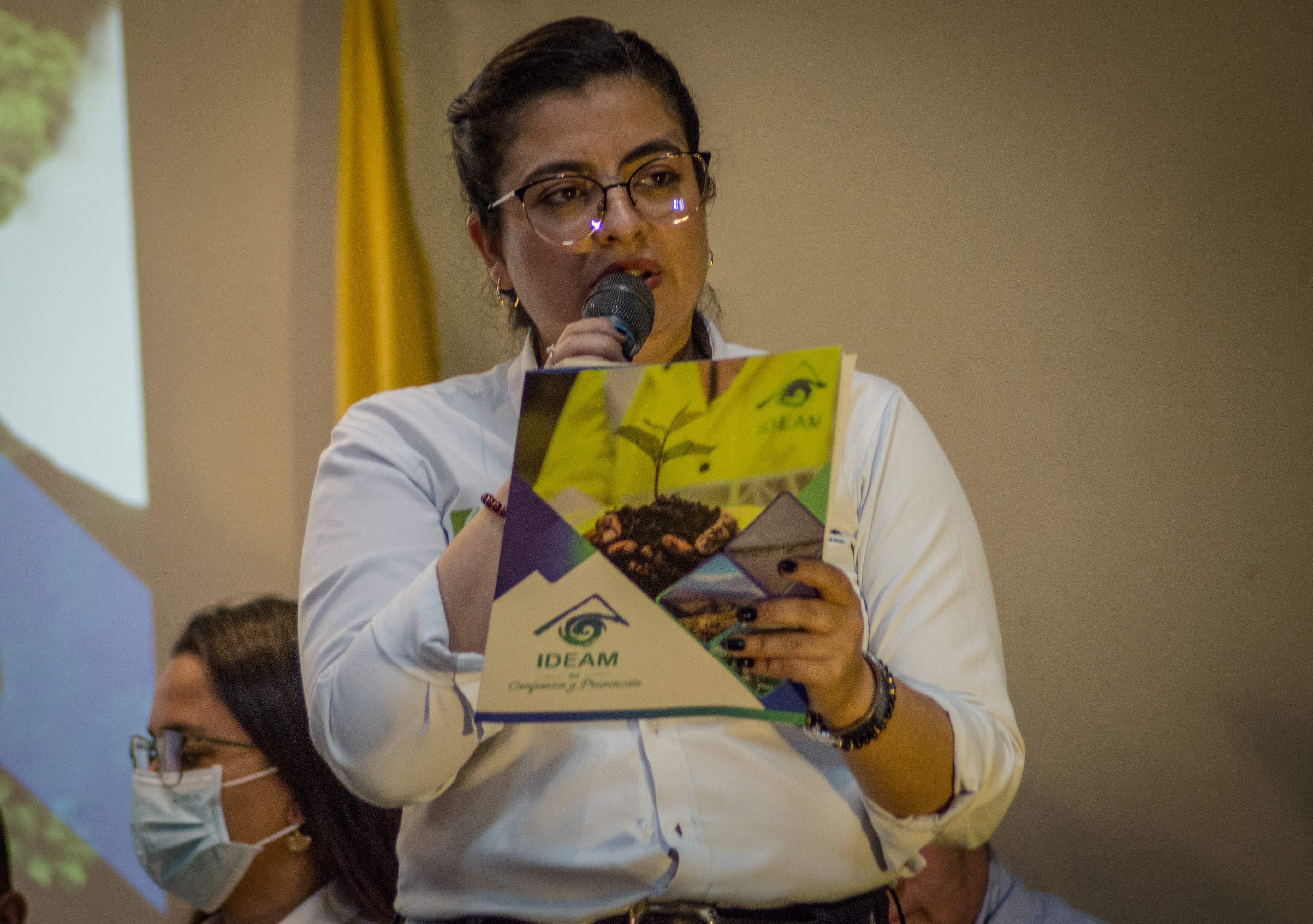 La directora del Ideam, Ghisliane Echeverry