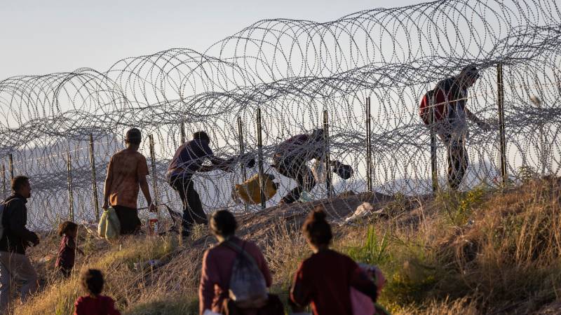 Migrantes ilegales en EE.UU.