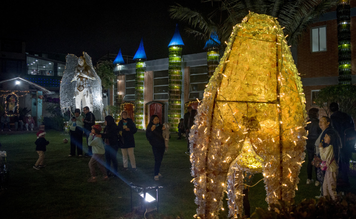 Alumbrado navideño en Bogotá