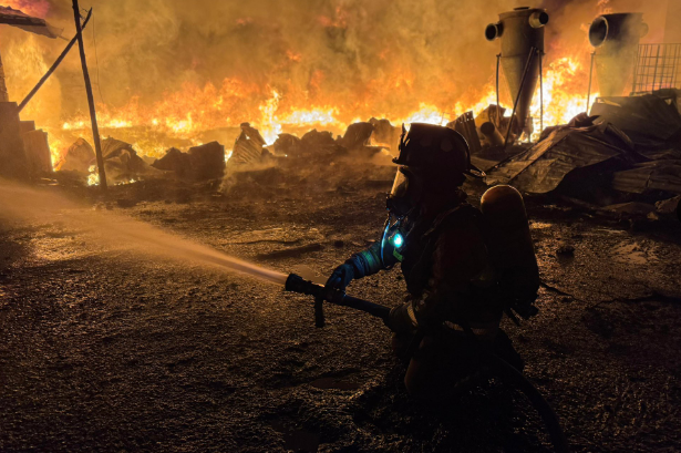 Incendio en Bogotá