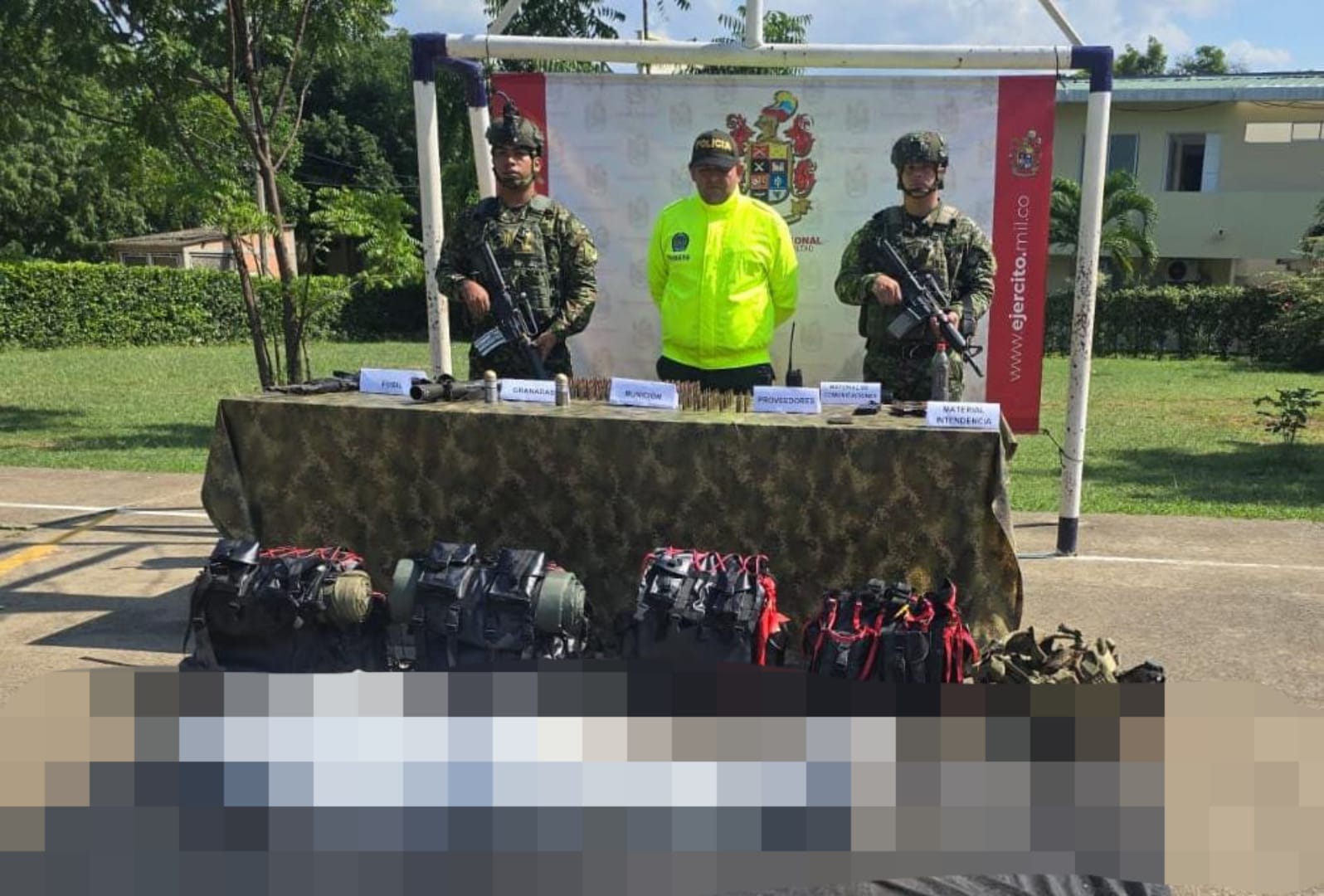 Ejército incauta materal de guerra al Eln 