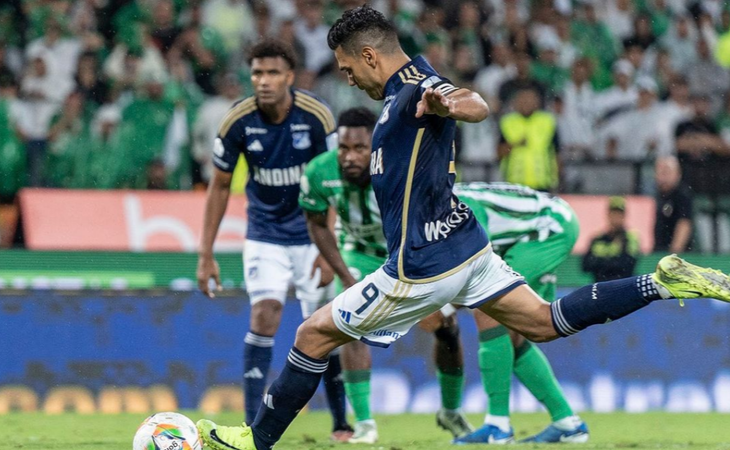 Falcao anotó el gol de empate contra Nacional 