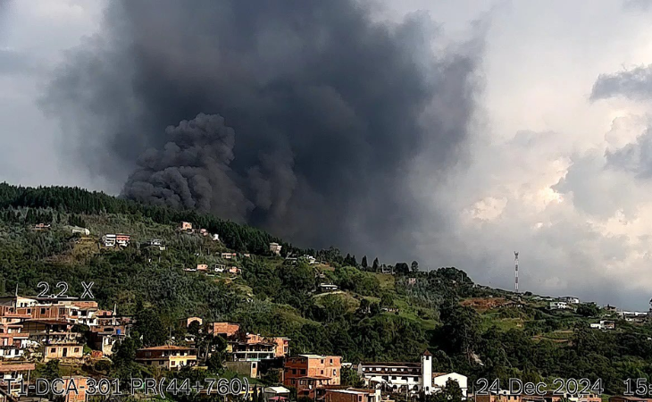 Incendio en bodega