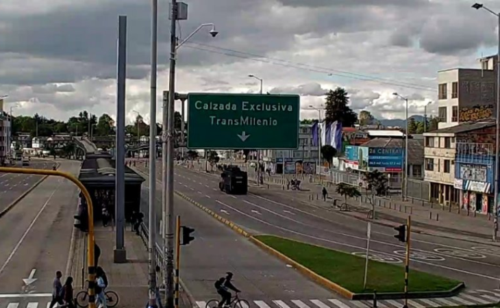 Manifestaciones en Bogotá