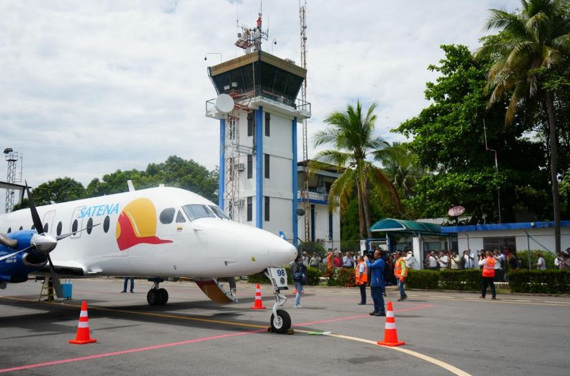 Avión de Satena 