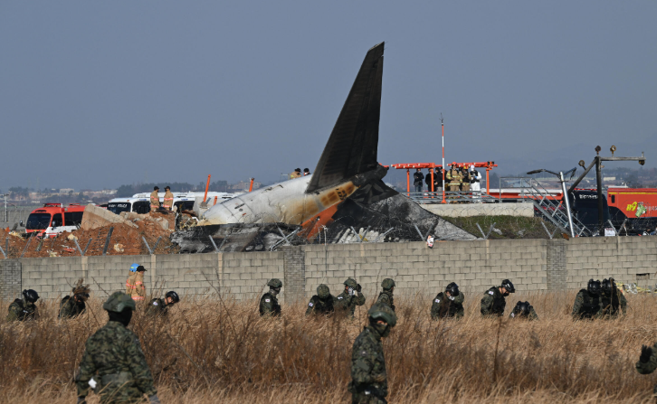 accidente en corea