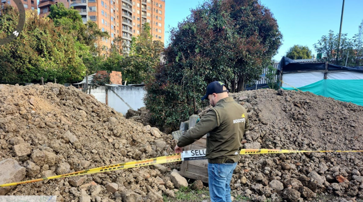 residuos de construccion en ecosistema protegido