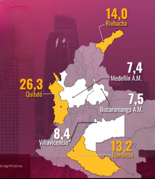 mapa de Colombia