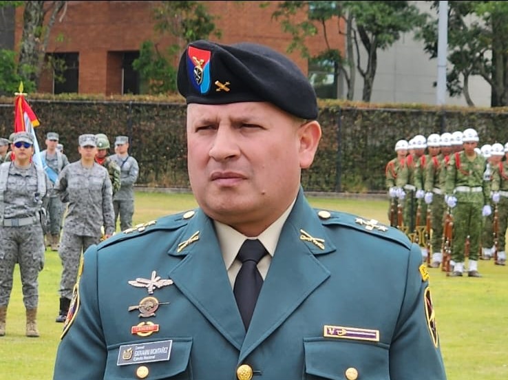 Coronel Giovanni Montañez, director Nacional de Gaula Militares / Cortesía Ejército 