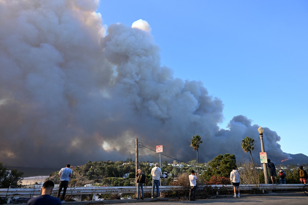 Incendio en Los Ángeles