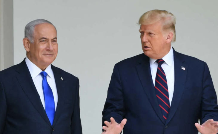 Benjamín Netanyahu y Donald Trump