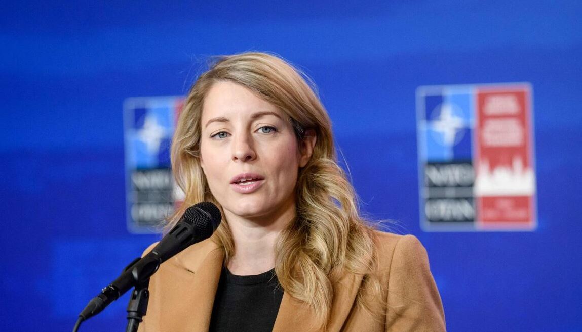  Ministra de Asuntos Exteriores de Canadá, Melanie Joly