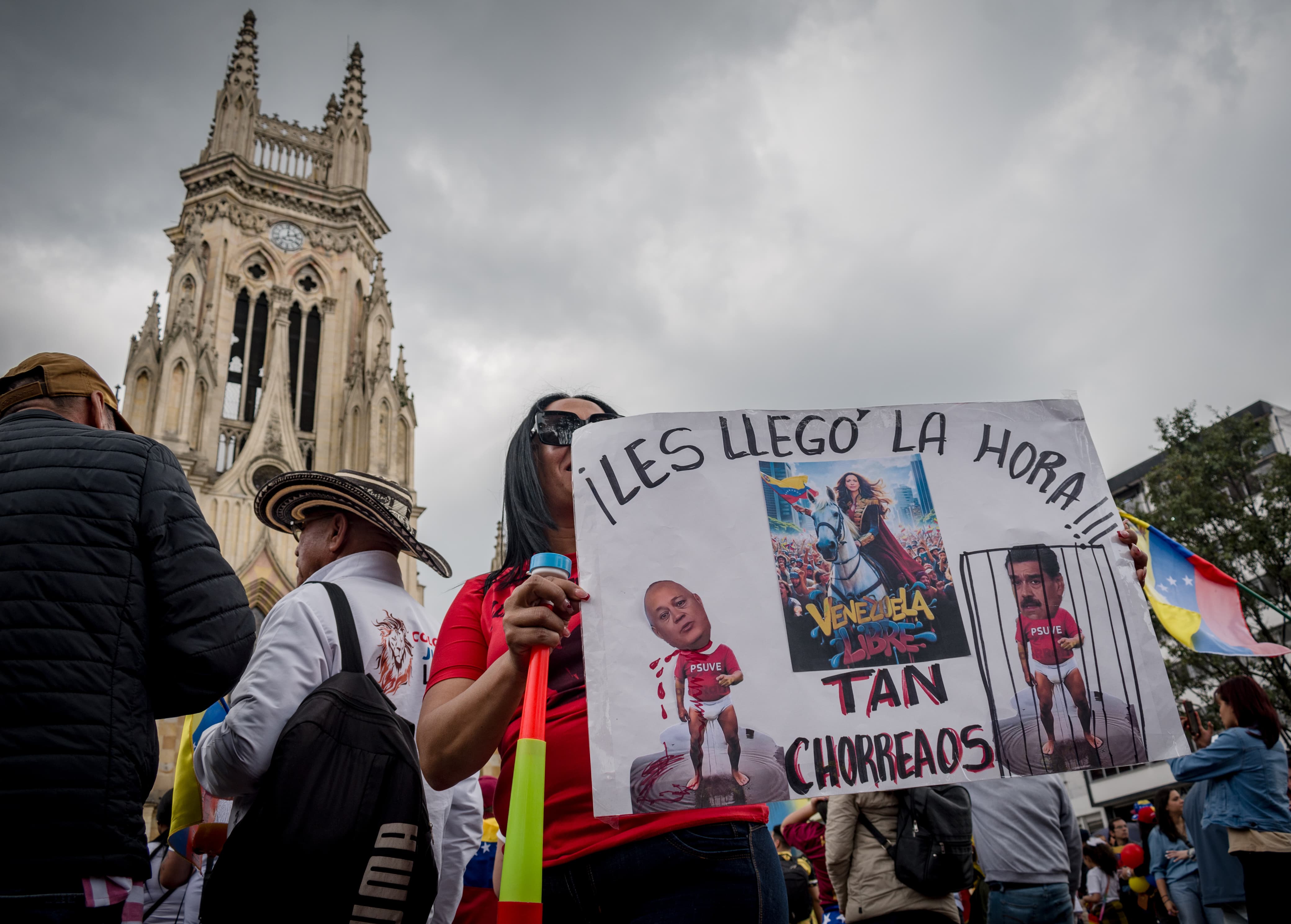 Manifestaciones en Bogotá