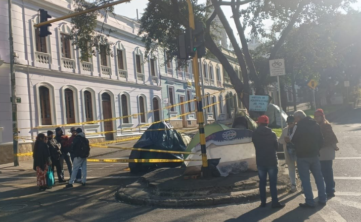 Manifestaciones hoy en Bogotá