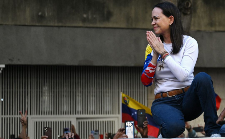 María Corina Machado hoy