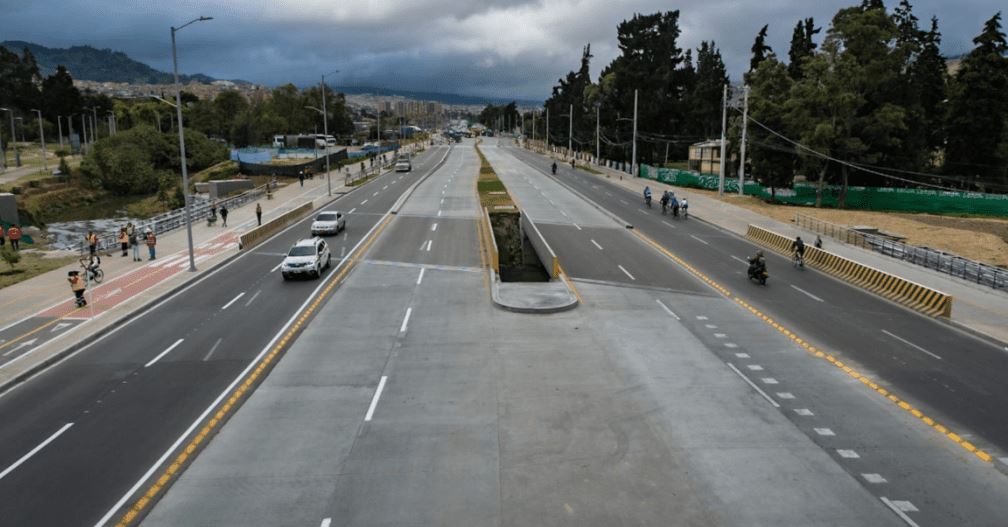 Obras en la Av. Caracas