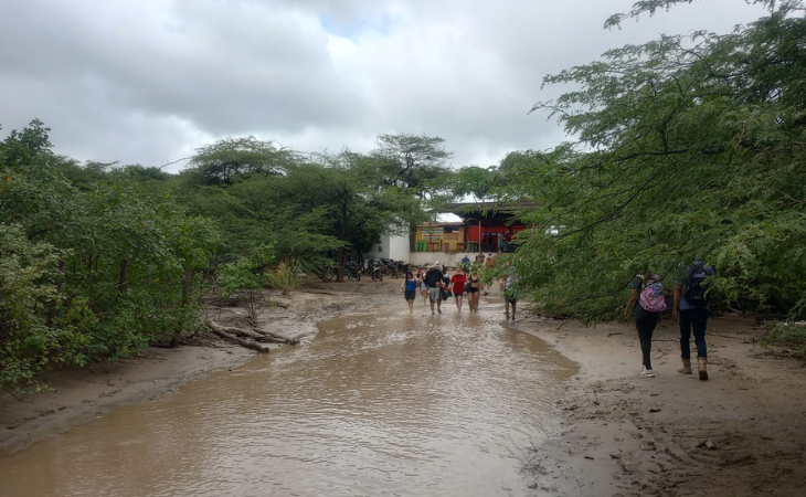 Lluvias en Santa Marta