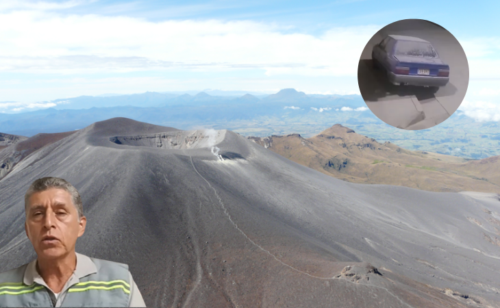 Alerta en el volcán Puracé 