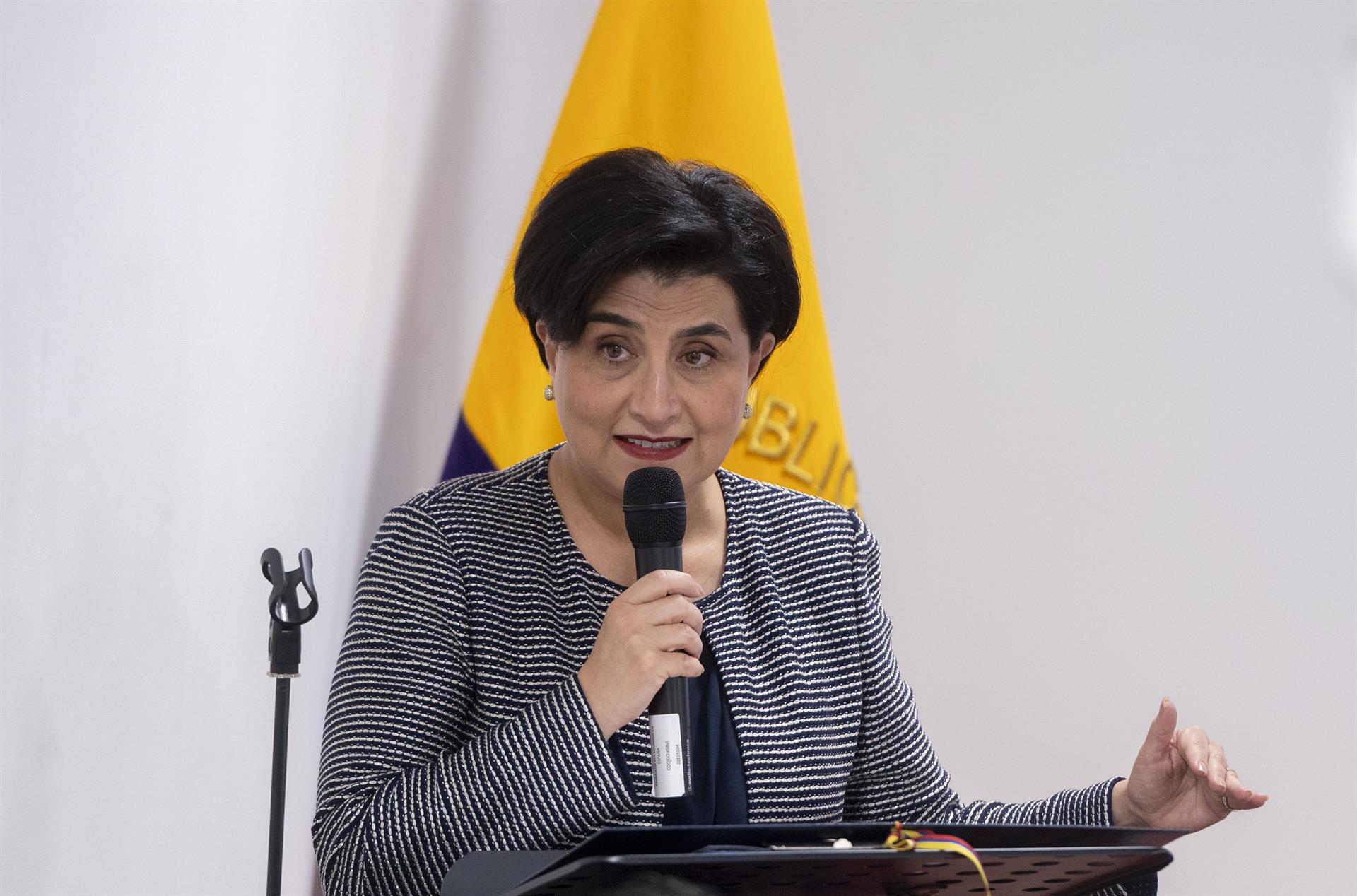 Ministra de Relaciones Exteriores del Ecuador