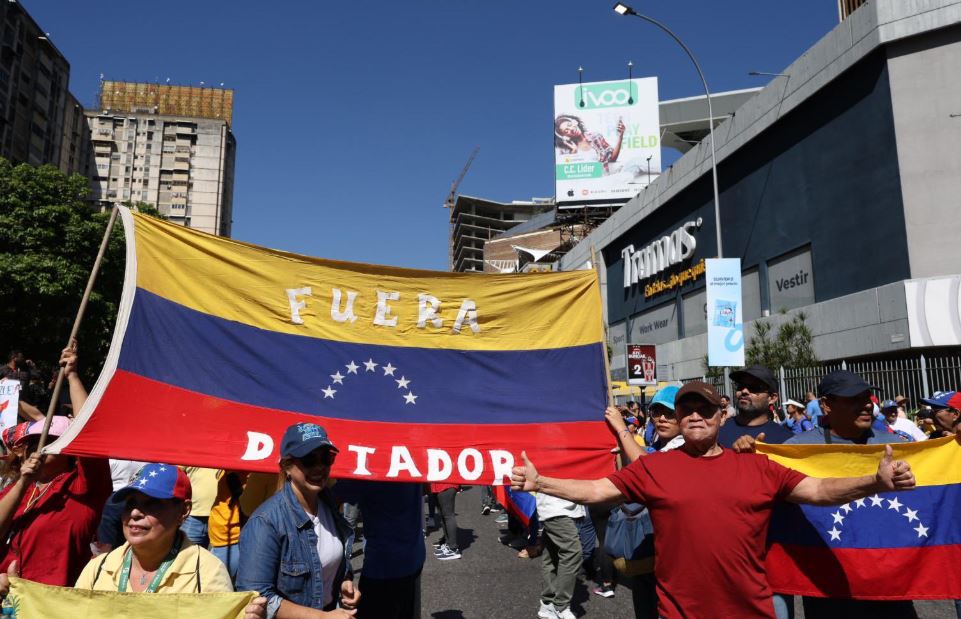 marchas hoy en Bogotá 